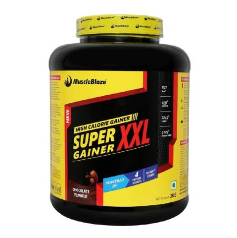 MuscleBlaze Super Gainer XXL, 6.6 lb Chocolate MuscleBlaze Super Gainer XXL, 6.6 lb Chocolate