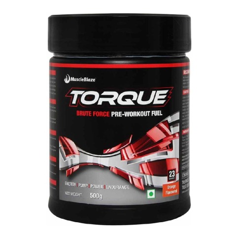 MuscleBlaze Torque Pre-Workout, 1.1 lb Orange MuscleBlaze Torque Pre-Workout, 1.1 lb Orange