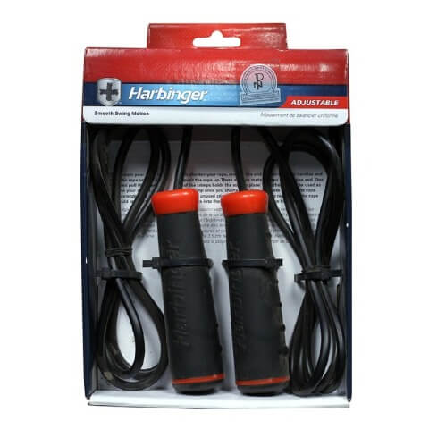 Harbinger Antimicrobial Speed Rope (331100),  Black 