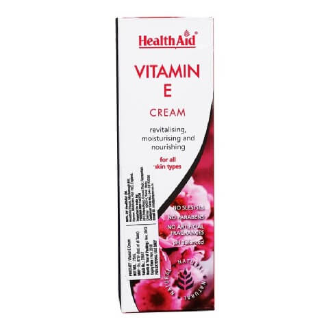 HealthAid Vitamin E Cream, 75 ml Moisturising And Nourishing HealthAid Vitamin E Cream, 75 ml Moisturising And Nourishing