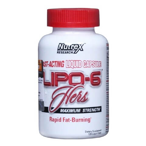 Nutrex Lipo 6 Hers,  120 capsules  Unflavoured 