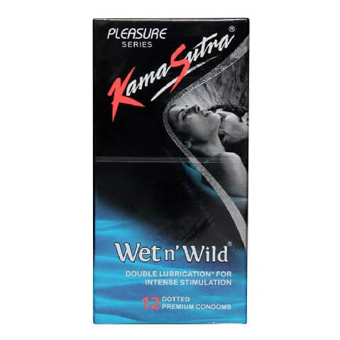Kamasutra Wet n Wild Condoms,  Unflavoured  12 Piece(s)/Pack 
