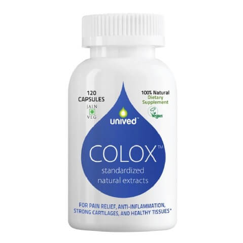 Unived Colox Joint Pain, 120 capsules Unived Colox Joint Pain, 120 capsules