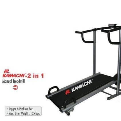 Kamachi 2 in 1 Manual Treadmill Jogger