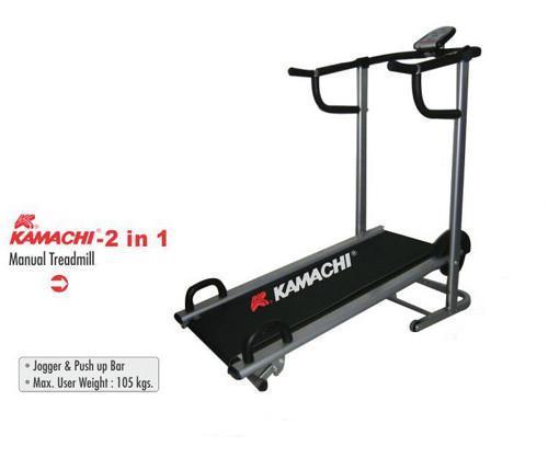 Kamachi 2 in 1 Manual Treadmill Jogger