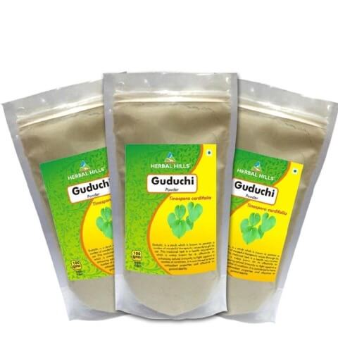 Herbal Hills Guduchi Powder (Pack of 3), 0.1 kg Herbal Hills Guduchi Powder (Pack of 3), 0.1 kg