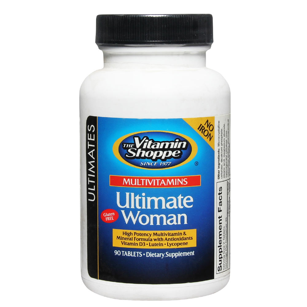 The Vitamin Shoppe Ultimate Woman Multivitamins(No Iron), 90 tablet(s