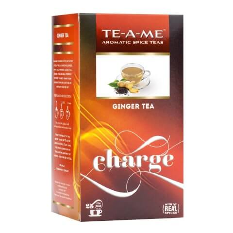 TE-A-ME Ginger Tea, Ginger 25 Piece(s)/Pack TE-A-ME Ginger Tea, Ginger 25 Piece(s)/Pack