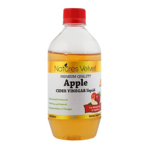 Natures Velvet Apple Cider Vinegar, 0.5 L Unflavoured Natures Velvet Apple Cider Vinegar, 0.5 L Unflavoured