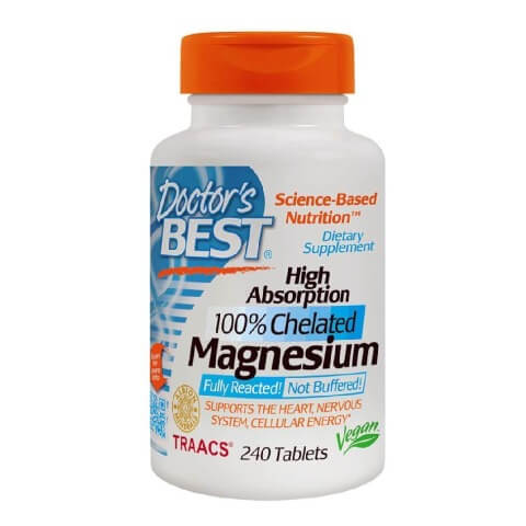 Doctor's Best High Absorption Magnesium, Unflavoured 240 tablet(s) Doctor's Best High Absorption Magnesium, Unflavoured 240 tablet(s)