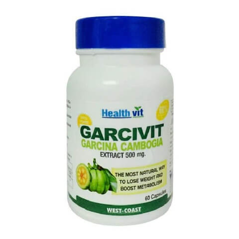 Healthvit Garcivit Garcinia Cambogia Powder (500mg), 60 capsules Healthvit Garcivit Garcinia Cambogia Powder (500mg), 60 capsules