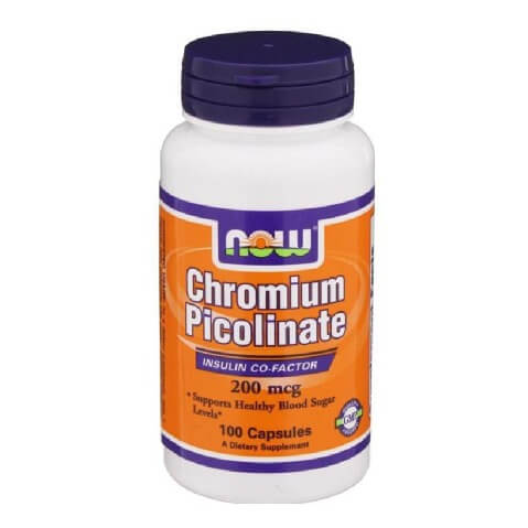 Now Chromium (200 mcg), 100 capsules Now Chromium (200 mcg), 100 capsules
