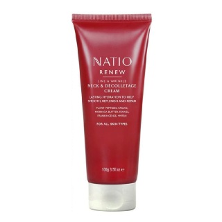 Natio Renew Line & Wrinkle Neck & Decolletage Cream, 100 g Moisturise
