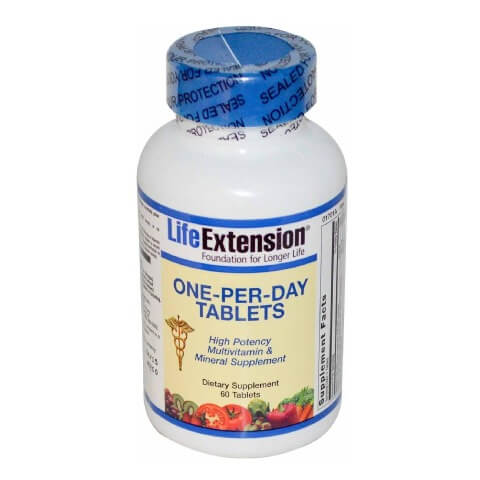 Life Extension One Per Day Tablet,  60 tablet(s)  Unflavoured 