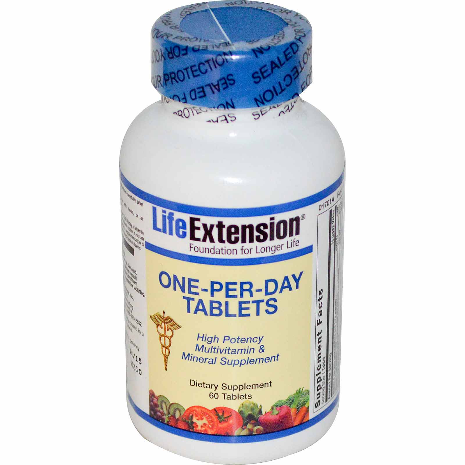 Life Extension One Per Day Tablet,  60 tablet(s)  Unflavoured 