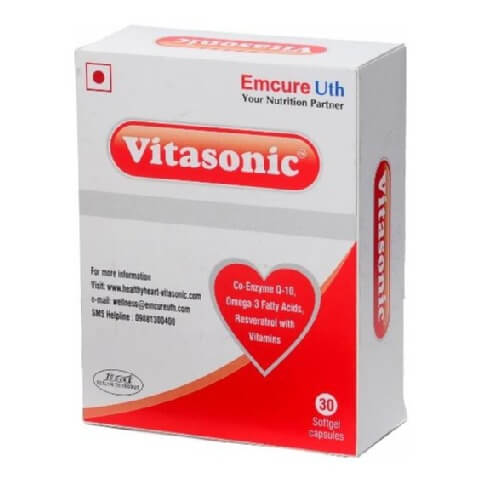 Emcure Uth Vitasonic Capsule, 30 capsules Emcure Uth Vitasonic Capsule, 30 capsules