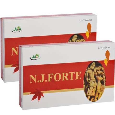Jain N.J. Forte (Pack of 2), 30 capsules Jain N.J. Forte (Pack of 2), 30 capsules