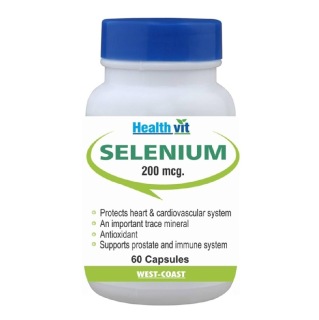 Healthvit Selenium 200mcg, 60 capsules