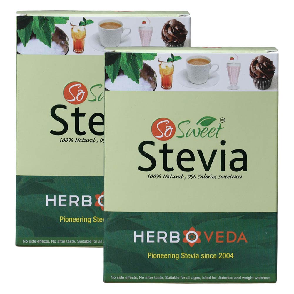 So Sweet Stevia,  100 sachets/pack 