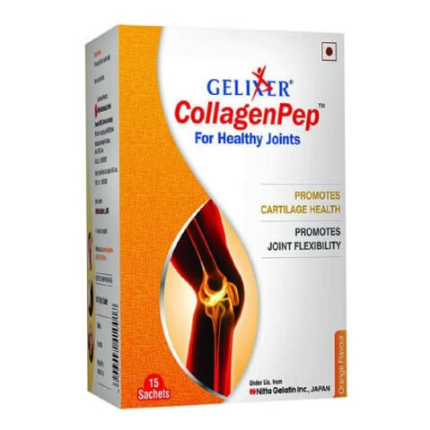 Gelixer CollagenPep,  15 sachets/pack  Orange 