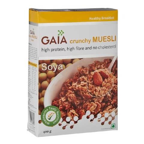 GAIA Muesli Soya, Unflavoured 0.400 kg GAIA Muesli Soya, Unflavoured 0.400 kg