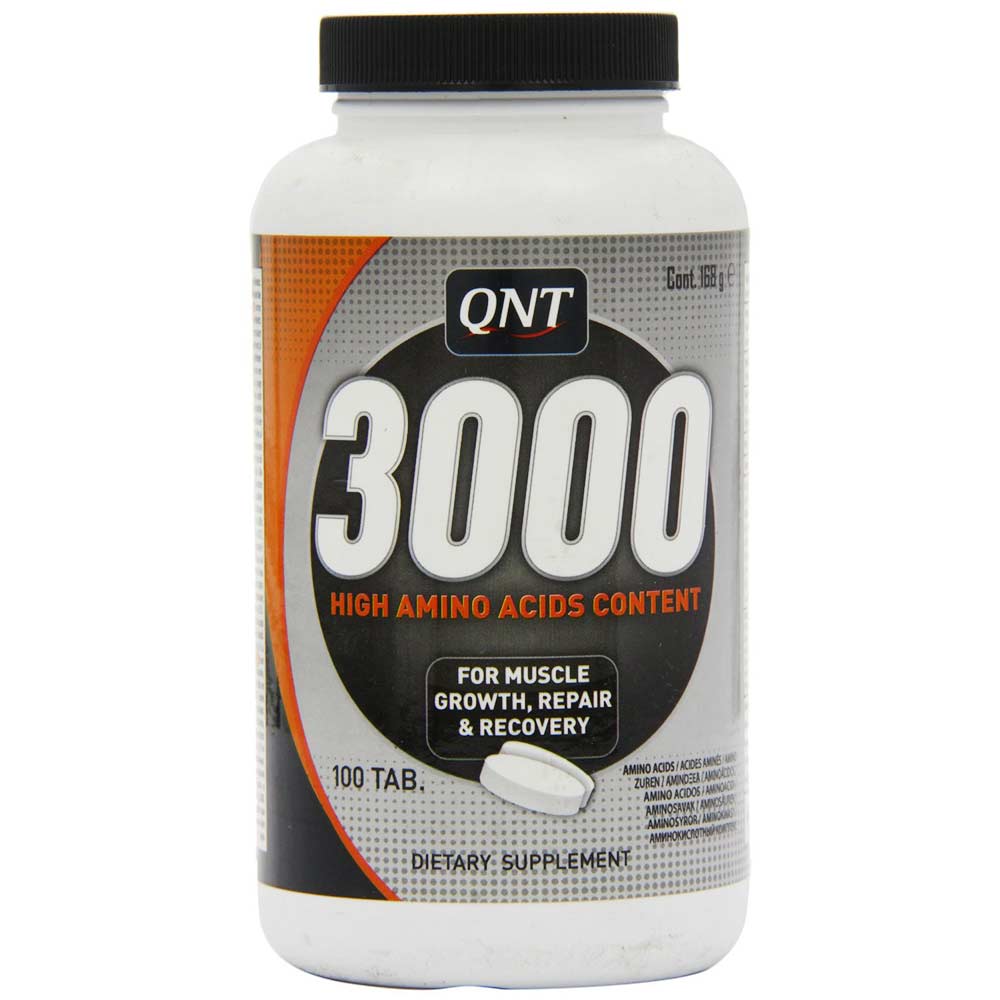 QNT Amino Acid 3000,  100 capsules  16 Servings  Unflavoured 