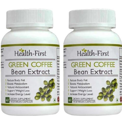 Health first Green Coffee Bean Extract (Pack of 2), 60 veggie capsule(s) Health first Green Coffee Bean Extract (Pack of 2), 60 veggie capsule(s)