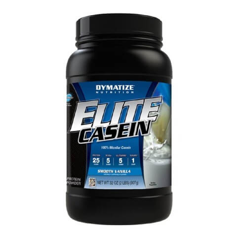 Dymatize Elite Casein,  2 lb  Smooth Vanilla 