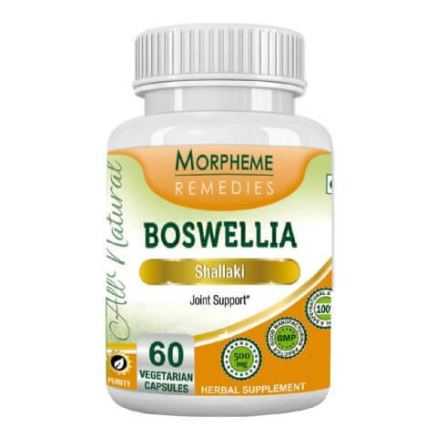 Morpheme Remedies Boswellia (500 mg), 60 veggie capsule(s) Morpheme Remedies Boswellia (500 mg), 60 veggie capsule(s)