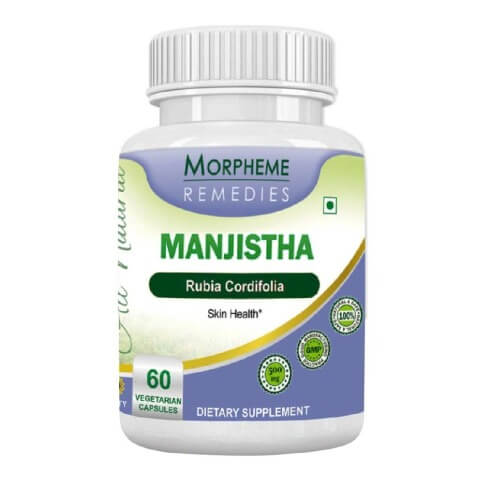 Morpheme Remedies Manjistha (500 mg), 60 veggie capsule(s) Morpheme Remedies Manjistha (500 mg), 60 veggie capsule(s)