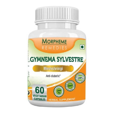 Morpheme Remedies Gymnema Slyvestre (500mg), 60 veggie capsule(s) Morpheme Remedies Gymnema Slyvestre (500mg), 60 veggie capsule(s)
