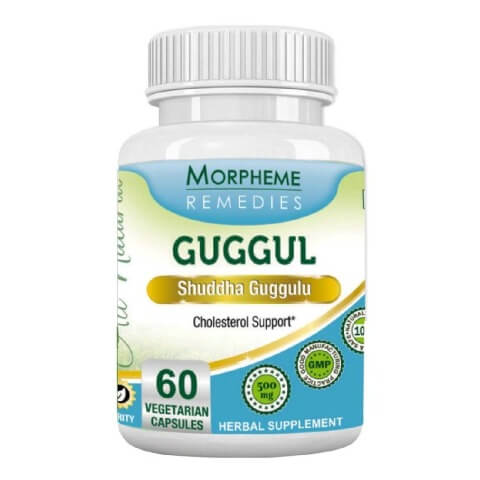Morpheme Remedies Guggul (500 mg), 60 veggie capsule(s) Morpheme Remedies Guggul (500 mg), 60 veggie capsule(s)