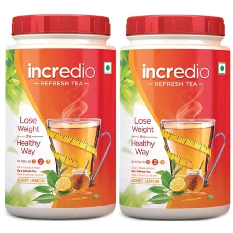 Incredio ReFresh Tea - Honey Lemon - Pack of 2 Incredio ReFresh Tea - Honey Lemon - Pack of 2