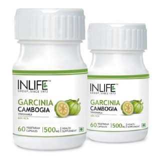 INLIFE Garcinia Cambogia (Pack of 2), 60 veggie capsule(s)