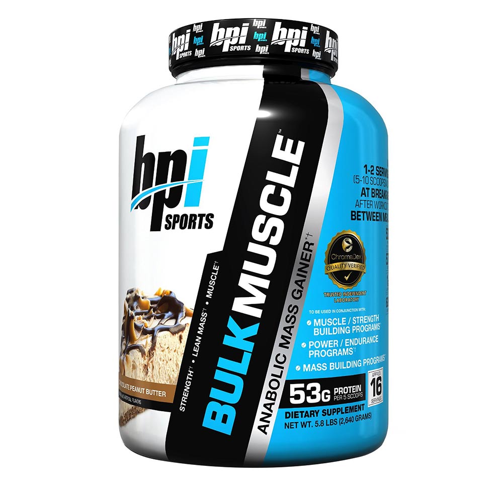 BPI Sports Bulk Muscle,  5.8 lb  Chocolate Peanut Butter 