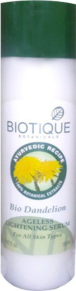 Biotique Dandelion Ageless Lightening Serum,  190 ml  for All Skin Types 