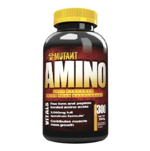 Mutant Amino Tablets, 300 tablet(s) Unflavoured Mutant Amino Tablets, 300 tablet(s) Unflavoured
