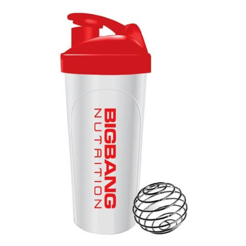 BigBang Nutrition Blender Ball Shaker, Red & White 500 ml BigBang Nutrition Blender Ball Shaker, Red & White 500 ml
