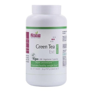 Zenith Nutrition Green Tea Extract (400 mg), 200 capsules Unflavoured