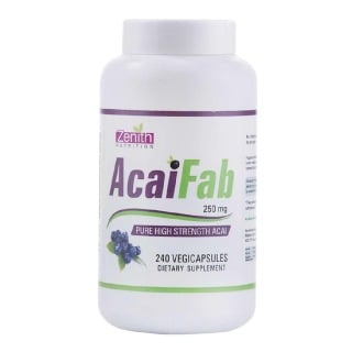 Zenith Nutrition AcaiFab, 240 capsules Unflavoured