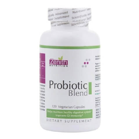 Zenith Nutrition Probiotic Blend,  120 capsules 