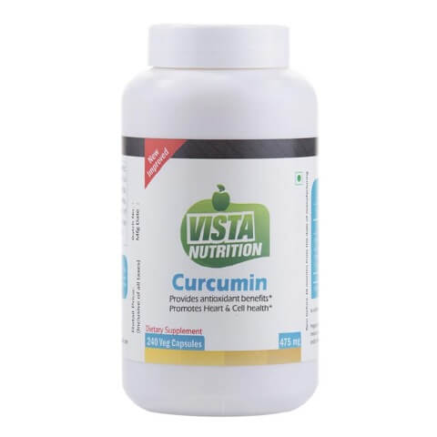Vista Nutrition Curcumin (475mg), 240 capsules Vista Nutrition Curcumin (475mg), 240 capsules