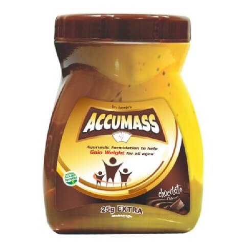 Dr. Juneja's Accumass Granules (25g Free), 0.5 kg Dr. Juneja's Accumass Granules (25g Free), 0.5 kg