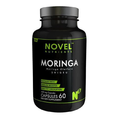 Novel Nutrients Moringa (450 mg), 60 capsules Novel Nutrients Moringa (450 mg), 60 capsules