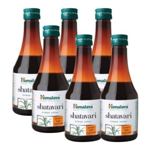Himalaya Shatavari Syrup, 200 ml - Pack of 6 Himalaya Shatavari Syrup, 200 ml - Pack of 6