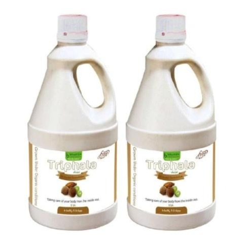 Bhumija Triphala Juice, 1 L - Pack of 2 Bhumija Triphala Juice, 1 L - Pack of 2