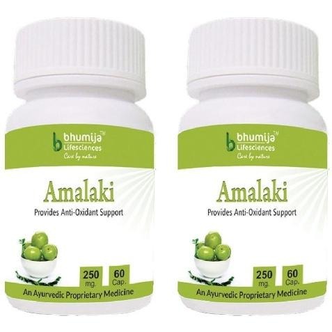 Bhumija Amalaki, 60 capsules - Pack of 2 Bhumija Amalaki, 60 capsules - Pack of 2
