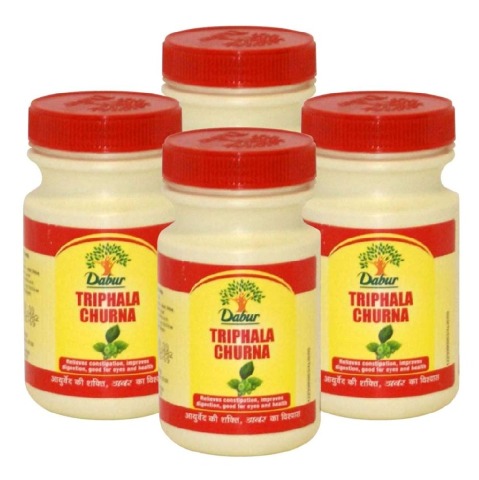 Dabur Triphala Churna, 500 g - Pack of 4 Dabur Triphala Churna, 500 g - Pack of 4