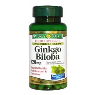 Nature's Bounty Ginkgo Biloba (120mg), 100 capsules