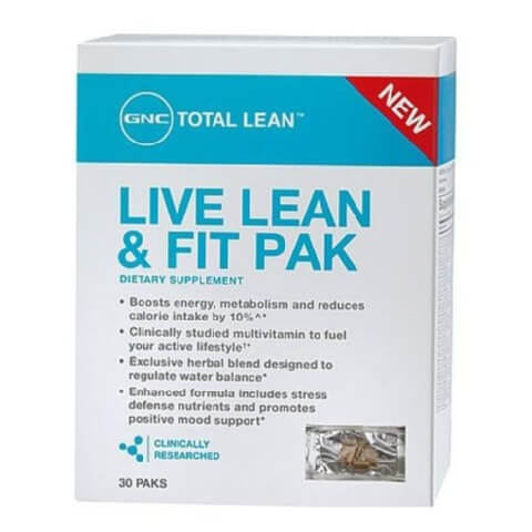 GNC Total Lean Live Lean & Fit Pack,  30 Piece(s)/Pack 